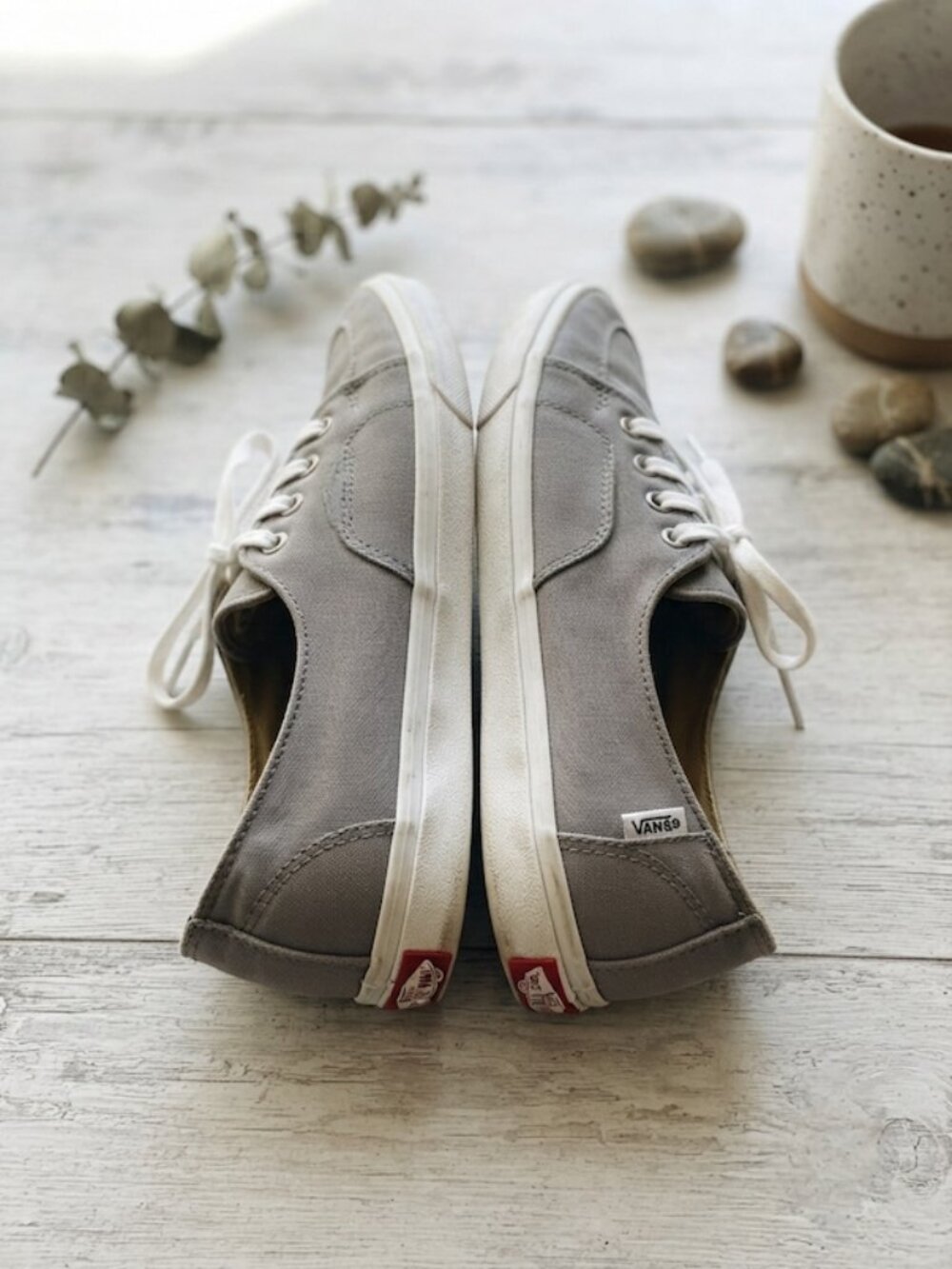 Vans Sneakers Lo Pro UltraCush Canvas Low Top Grey Size 7.5